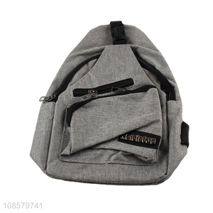 Top selling outdoor grey casual sports backpack wholesale