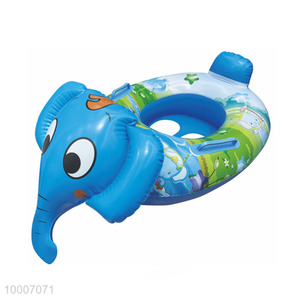 Wholesale Elephant Shaped PVC Plastic Inflatable Swimming Ring