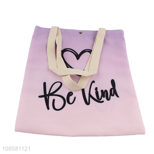 Good quality fashion girls polyester handbag for sale