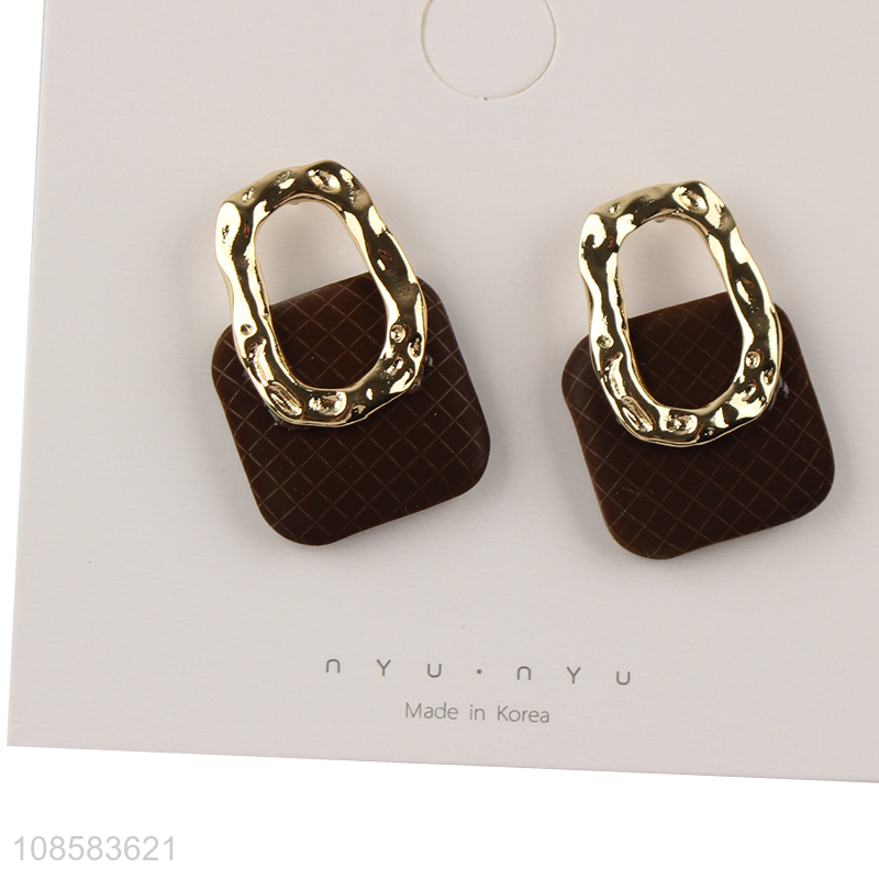Hot selling fashion accessories ladies earrings wholesale
