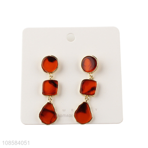 Cheap red fashion jewelry accessories <em>earrings</em> ear studs for women