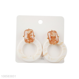 Factory supply fashion girls jewelry accessories <em>earrings</em> for sale