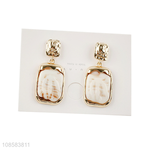 Top sale alloy <em>women</em> fashion earrings <em>jewelry</em> ear studs wholesale