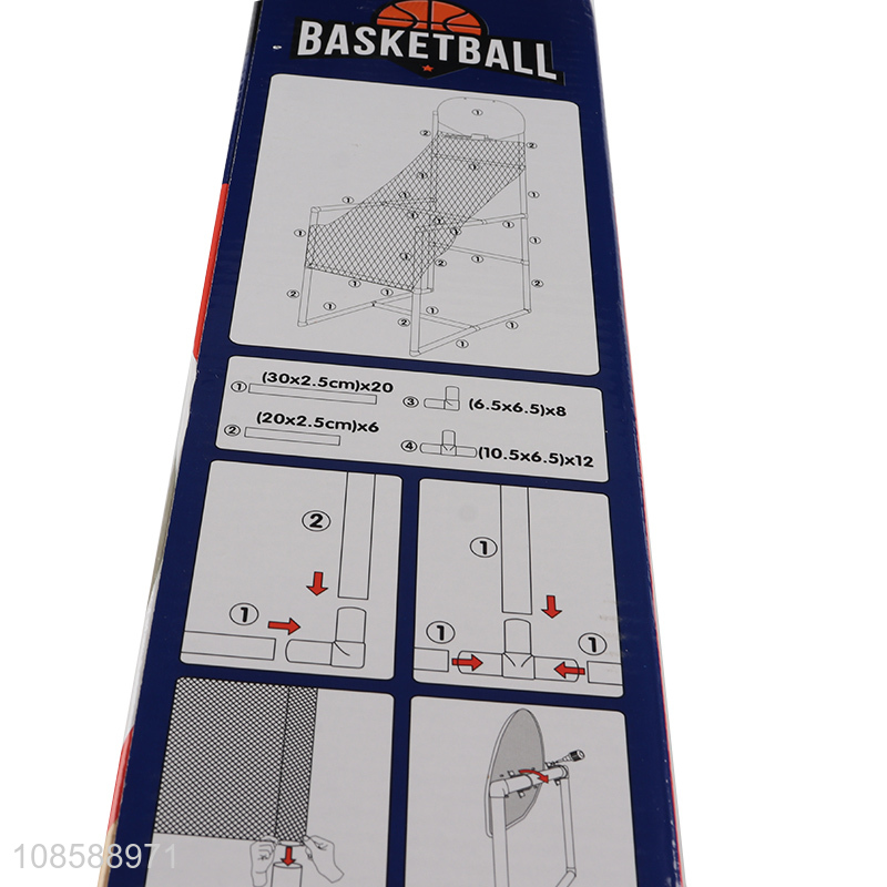Wholesale indoor sports kids basketball stand for kidge age 4+