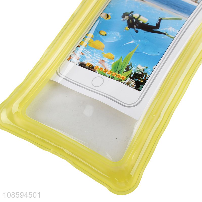 Yiwu market waterproof portable swimming mobile phone bags