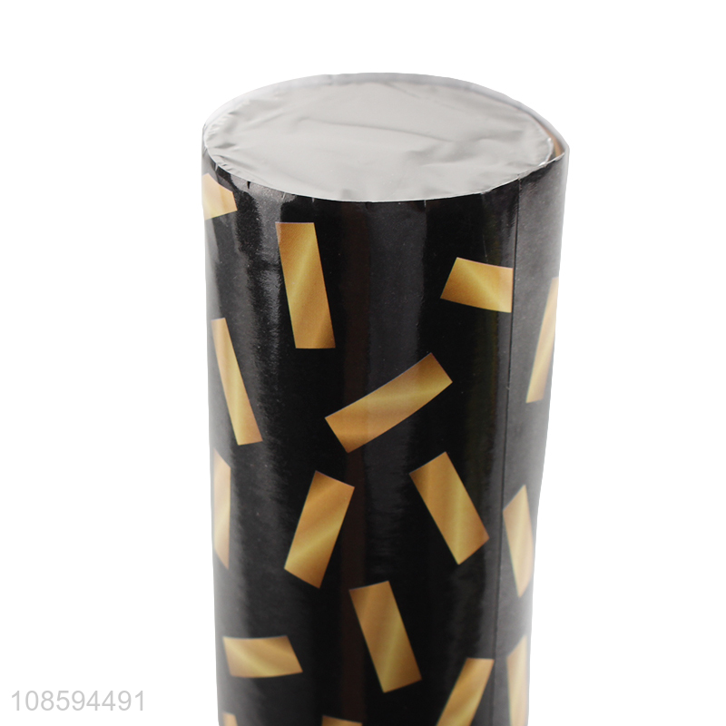 Top selling party popper black confetti cannon wholesale