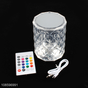 Yiwu market delicate crystal usb charging touch <em>lamp</em> <em>table</em> <em>lamp</em>