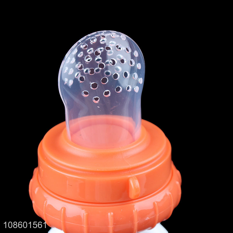 Good price BPA free silicone baby fruit feeder pacifier