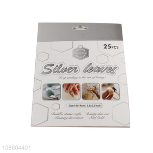High quality silver foil powder for nail <em>decoration</em> food <em>decoration</em>
