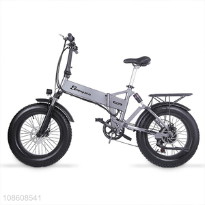 Popular products fat tire folding electric bicycle for outdoor