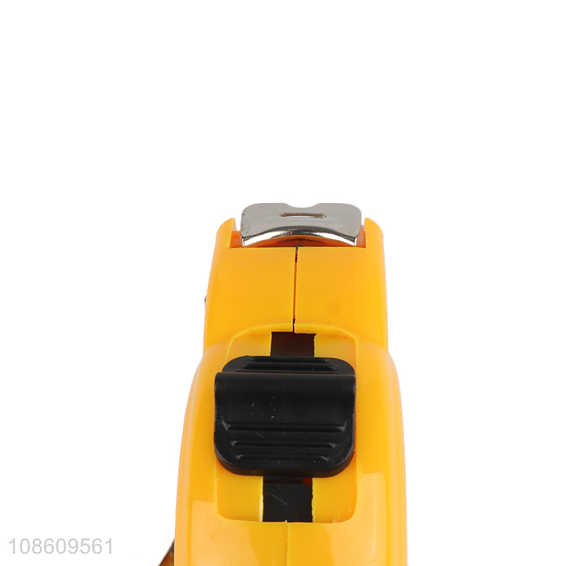 High quality portable retractable tape measure with ABS plastic shell