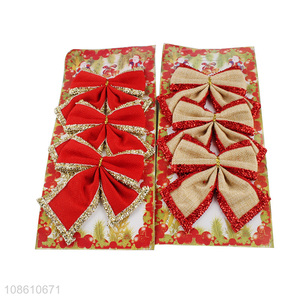 New style <em>christmas</em> decoration bow gifts bow for sale