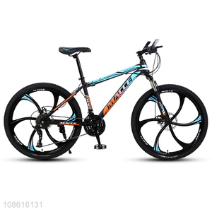 Wholesale 26 inch 24 speed high-carbon steel frame mountain bike for men women