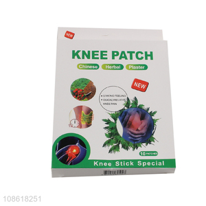 Hot selling Chinese herbal knee patches knee stickers for pain relief