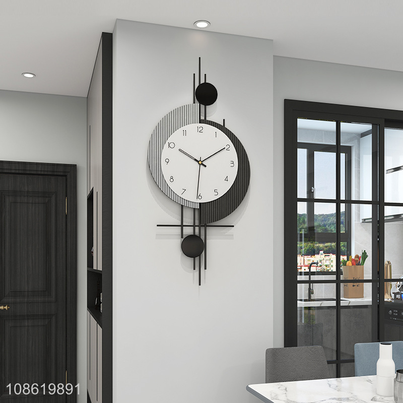Good quality big wall clock modern wall clock for home decoration