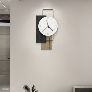 New arrival European style minimalist <em>wall</em> decor metal <em>wall</em> <em>clocks</em>