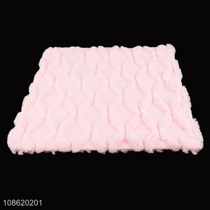 New arrival soft plush pink cushion cover <em>pillow</em> cover