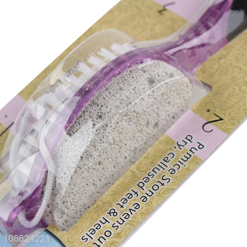 Hot sale 4-in-1 callus remover foot pumice stone cleaning brush