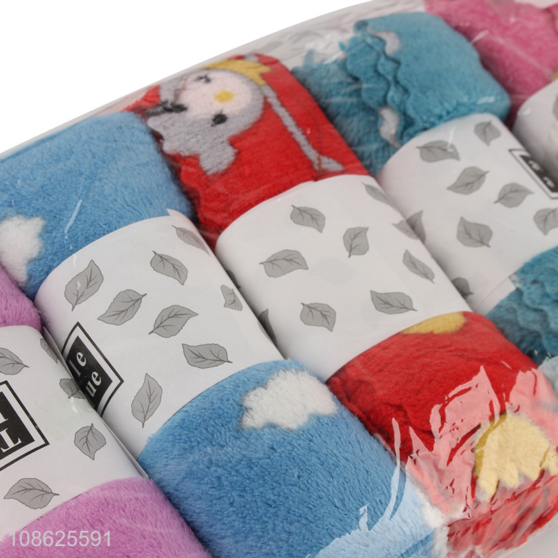 Wholesale from china soft microfiber cleaning towel hand towel