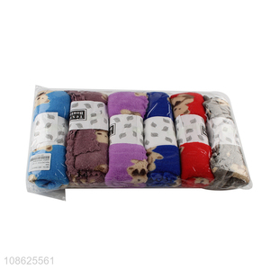 Good selling bear pattern soft <em>cotton</em> quick dry towel wholesale