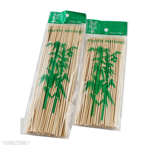 Good quality 80pcs eco-friendly <em>bamboo</em> sticks bbq <em>bamboo</em> skewer