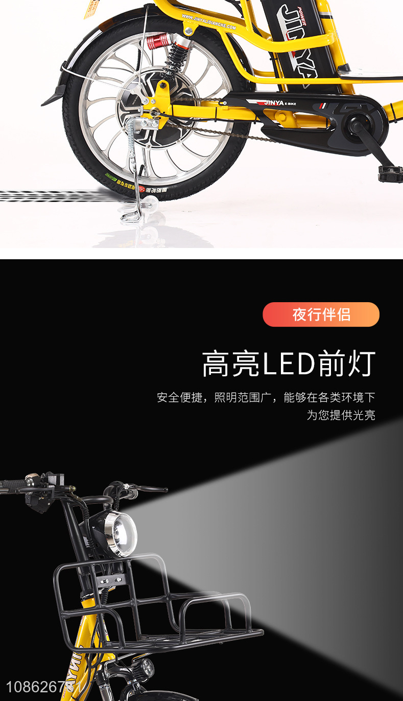Best selling 20inch lithium electric bicycle city bike wholesale
