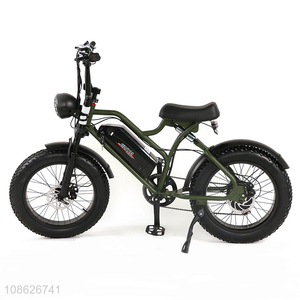 Factory price fat-tire snow electric bike outdoor electric bicycle
