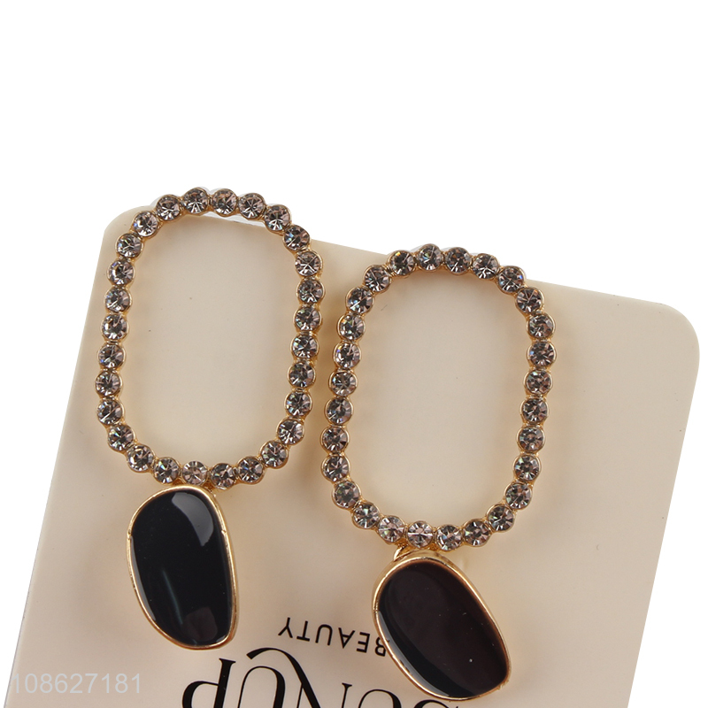 Top sale fashion alloy women earrings ear studs for jewelry