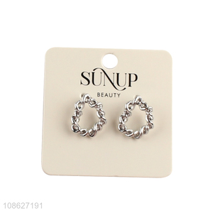 China factory fashion jewelry accessories ladies <em>earrings</em> ear studs
