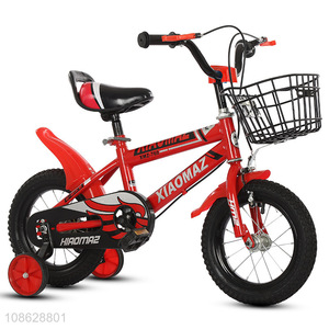 Hot selling 14 inch kids bicyle with training wheel for age 4-6