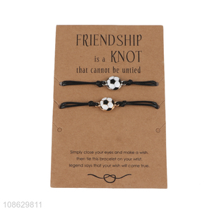 China products decorative couple friendship alloy <em>bracelet</em> for sale