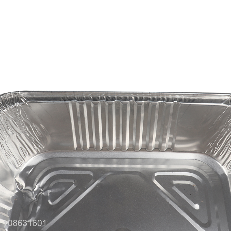 Factory wholesale disposable aluminum pan aluminum foil food container