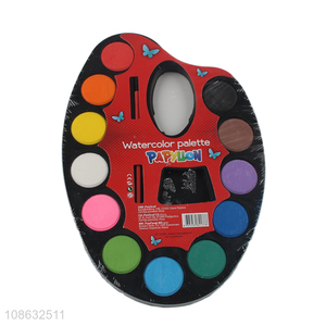 Factory price non-toxic watercolor palette for painting