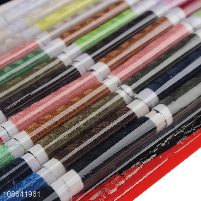 Top selling 48colors needlework sewing threads set wholesale