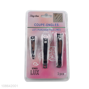 New <em>products</em> 3pcs nail <em>beauty</em> tool nail clipper for sale
