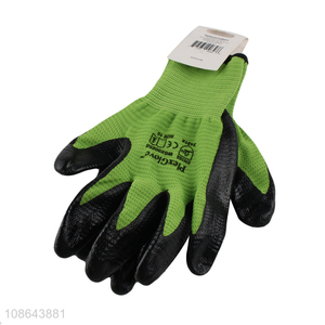 Good quality 8 inch <em>safety</em> <em>gloves</em> butyronitrile latex working <em>gloves</em>
