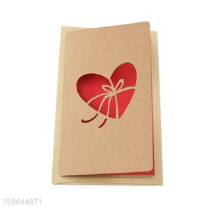 Factory price Valentine's day gifts couple <em>greeting</em> cards