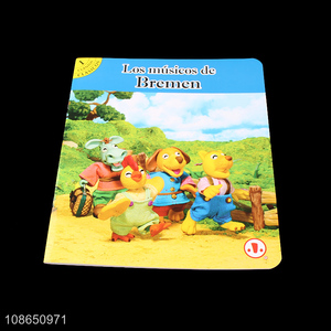 Popular Product Spanish Story Book Kids Cartoon Picures Story Book For Kids