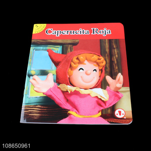 New Product Spanish Story Book Of Little Red Riding Hood For Kids Toddlers