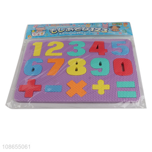 Factory supply kids learning toys number jigsaw <em>puzzles</em> games