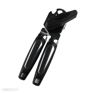 Hot selling stainless steel can opener with ergonomic grip