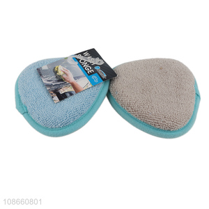 Latest products 2pcs soft car wash sponge cleaning sponge for sale
