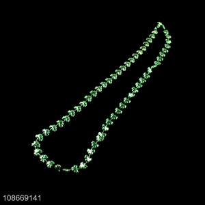 Good Quality St. Patrick's Day Necklace Shamrock Necklace for Women Girls