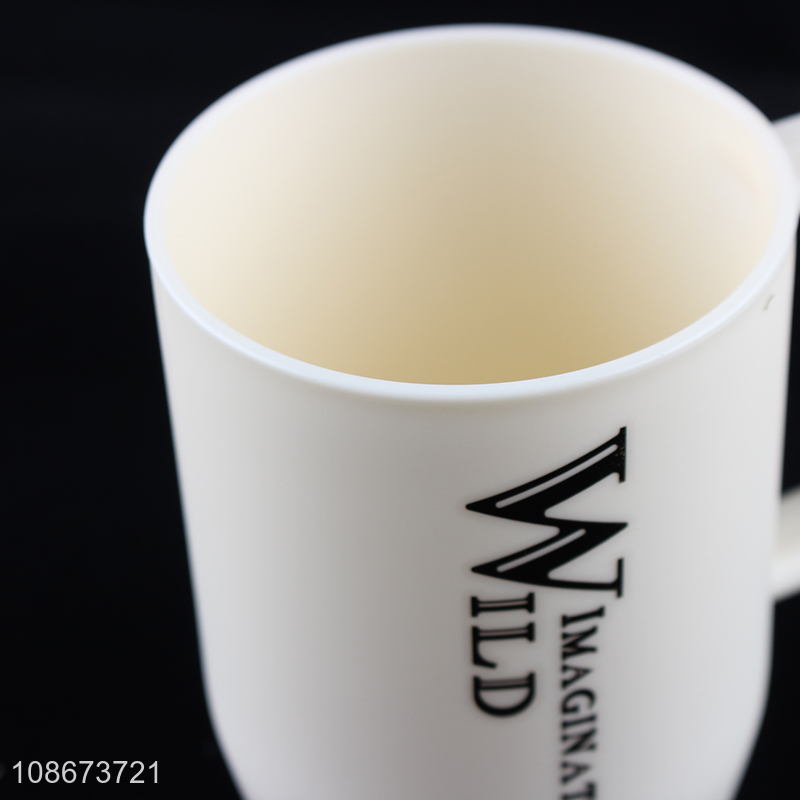 Wholesale plastic tooth mug toothbrush cup water tumber for bathroom