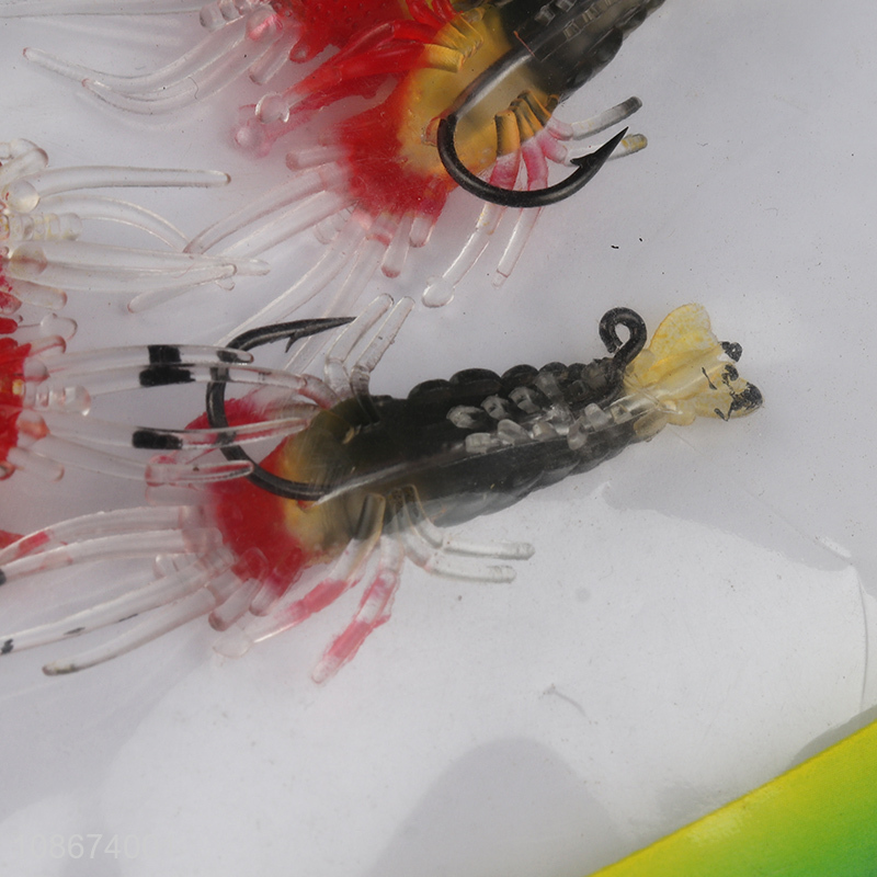 Good selling soft fishing bait bionic bait with hooks