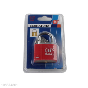 Wholesale multi-purpose metal padlock for indoor and outdoor use