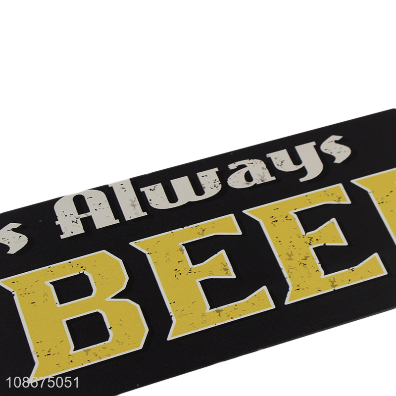 Best selling bar tin plaque sign metal sign art wall decoration