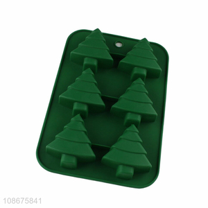 New arrival silicone Christmas soap chocolate cookie cake molds