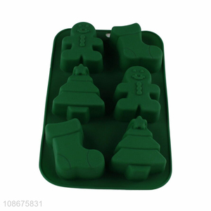 Hot sale silicone Christmas cake molds silicone mousse molds