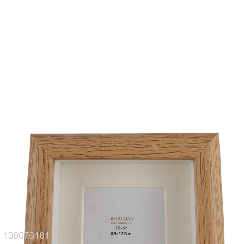 Factory Price 5 Inch MDF Photo Frame Table Decor Picture Frame